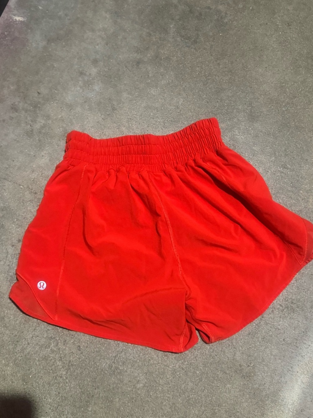 lululemon athletica Bright Red Women's Athletic Shorts